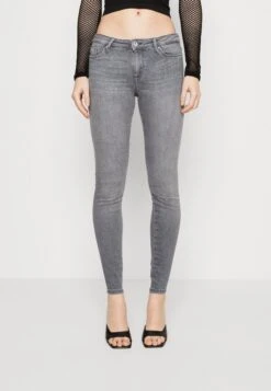 ONLY Onlshape Seamless Long - Jeans Skinny Fit - Medium Grey Denim