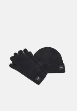 Only & Sons Onsxbox Gloves Beanie Unisex Set - Handschoenen - Black