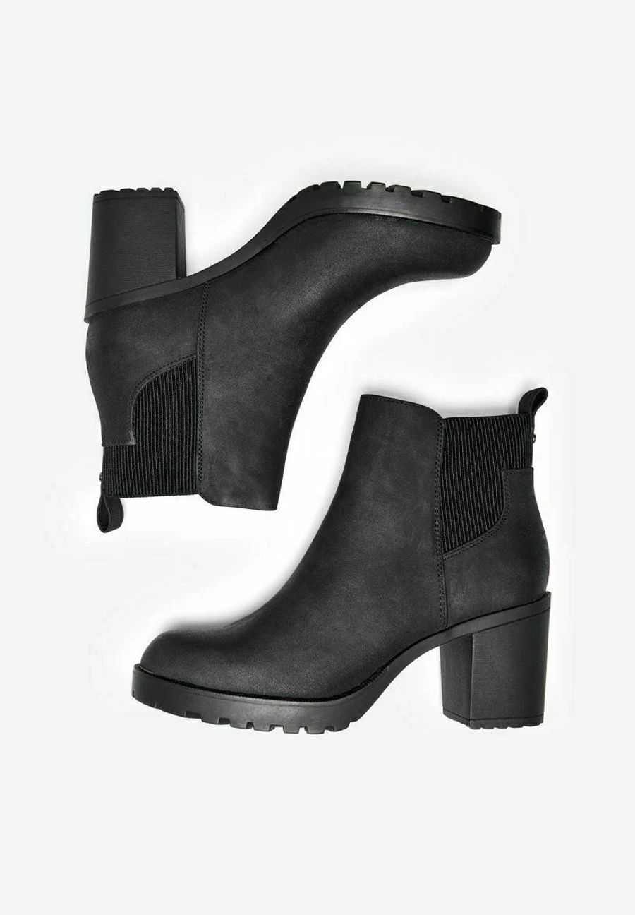 ONLY Shoes Enkellaarsjes Met Hoge Hak - Black 6 ONLY Shoes Enkellaarsjes Met Hoge Hak - Black - Afbeelding 4