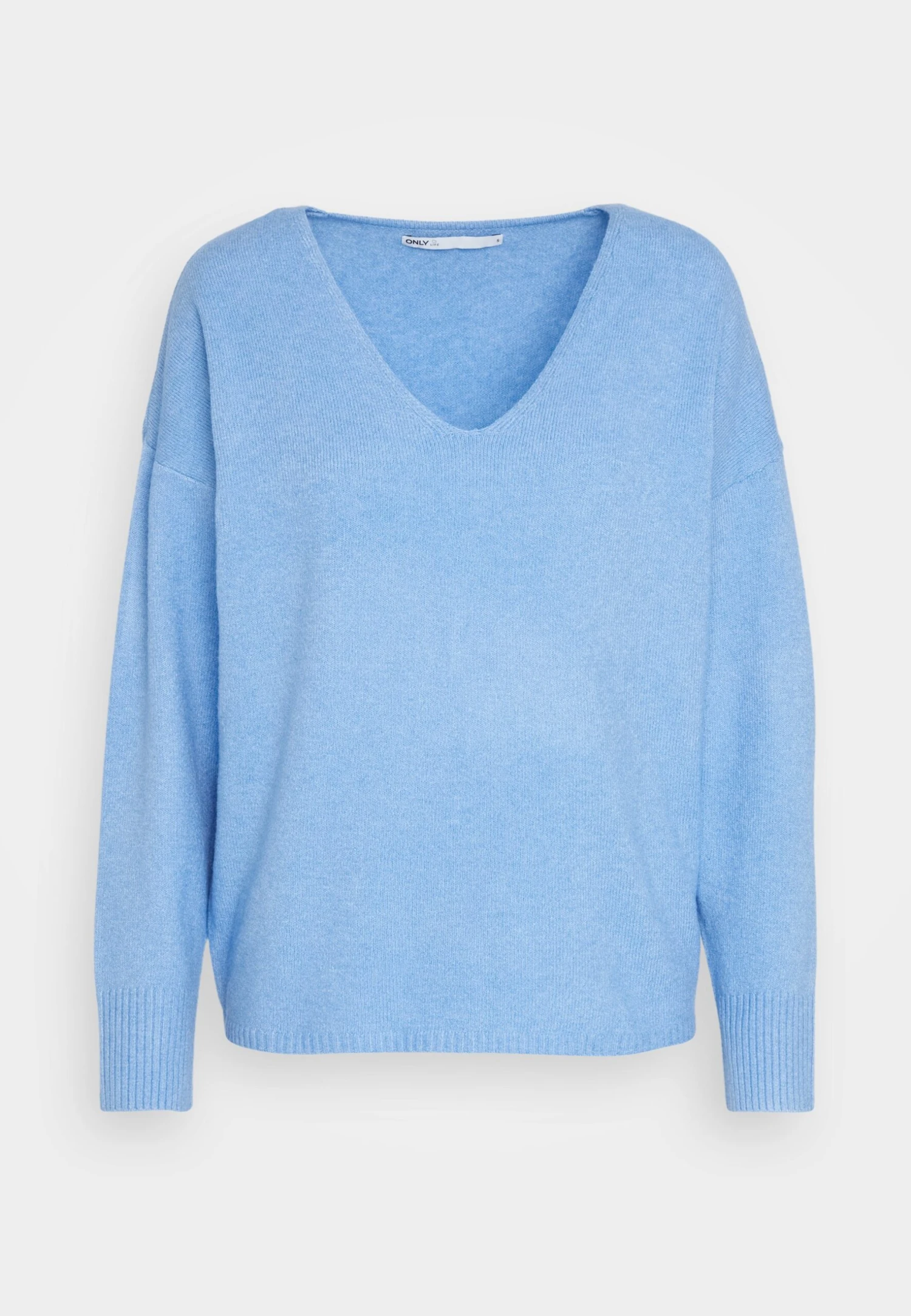 ONLY Onlrica Life V Neck- Trui - Provence Melange 7 ONLY Onlrica Life V Neck- Trui - Provence Melange - Afbeelding 5