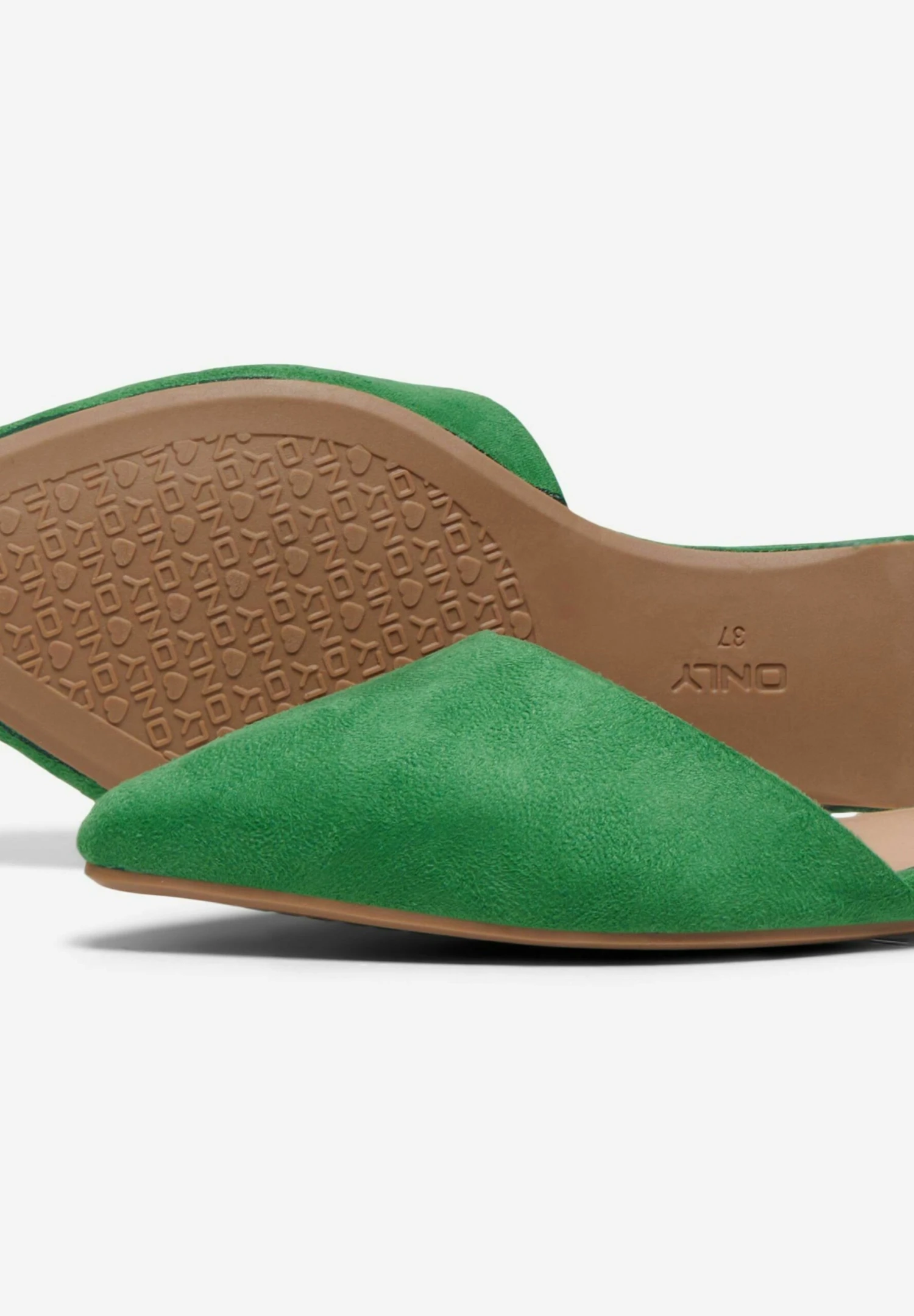 ONLY Shoes Riemchen - Ballerina'S Met Enkelbandjes - Grass Green 6 ONLY Shoes Riemchen - Ballerina'S Met Enkelbandjes - Grass Green - Afbeelding 4