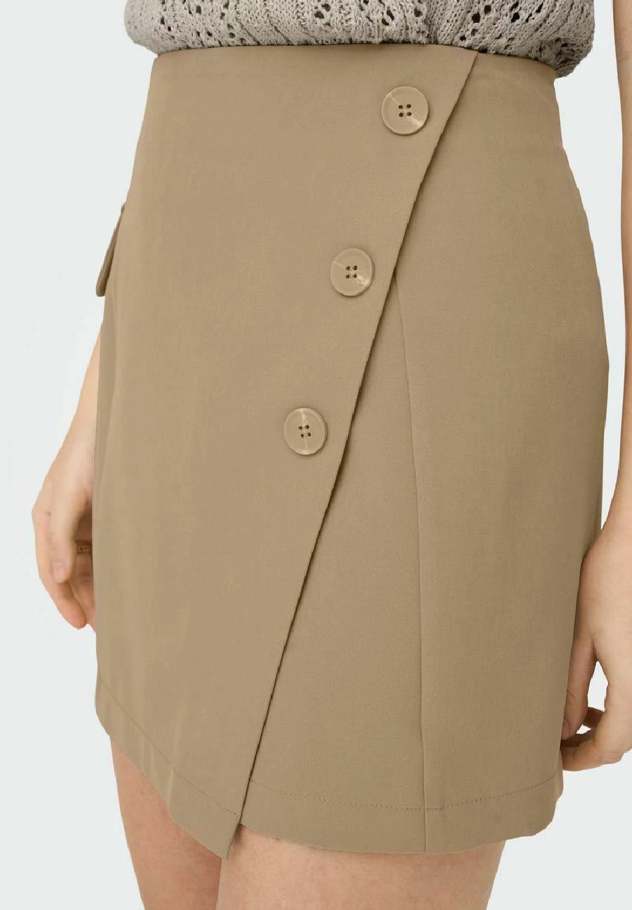 ONLY Onlberry- Minirok - Beige Mottled Beige 6 ONLY Onlberry- Minirok - Beige Mottled Beige - Afbeelding 4