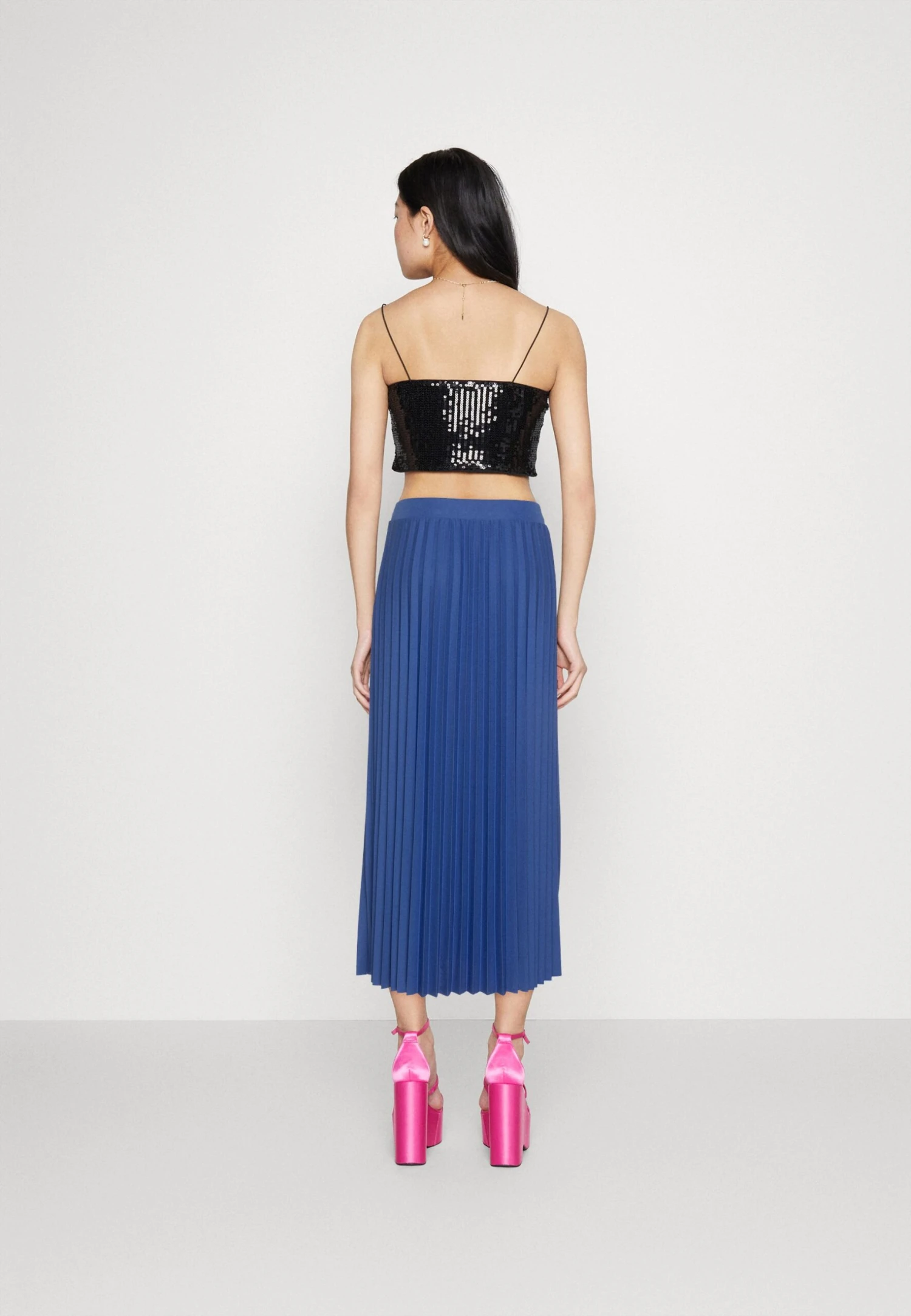 ONLY Onlmelisa Skirt - Maxirok - Dazzling Blue 5 ONLY Onlmelisa Skirt - Maxirok - Dazzling Blue - Afbeelding 3