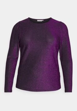 ONLY CARMAKOMA Carmelania Glitter- Blouse - Acai -ONLY Winkel 689268e2fbe94e98a974af433e5d5ffe