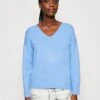 ONLY Onlrica Life V Neck- Trui - Provence Melange