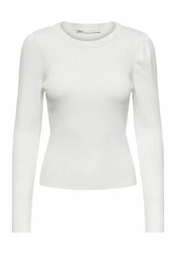 ONLY Körperbetonter Puffärmel - Trui - Cloud Dancer 2