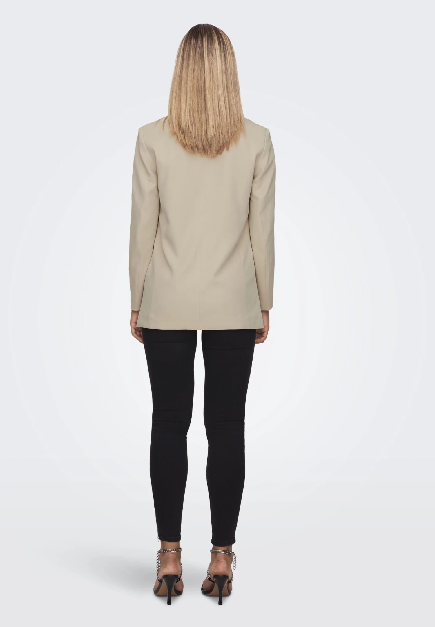 ONLY Fem Wov- Blazer - Irish Cream 5 ONLY Fem Wov- Blazer - Irish Cream - Afbeelding 3