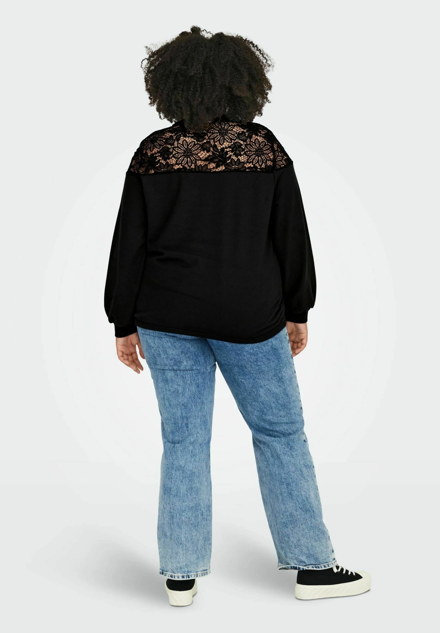 ONLY CARMAKOMA Langarm - Sweater - Black 5 ONLY CARMAKOMA Langarm - Sweater - Black - Afbeelding 3
