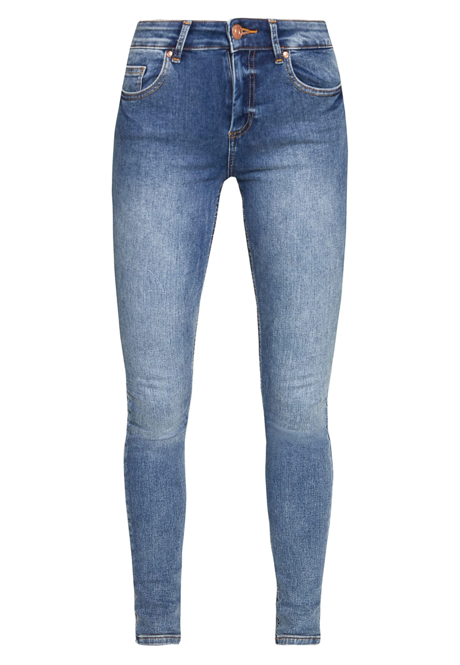 ONLY Jeans Skinny Fit - Light Blue Denim 7 ONLY Jeans Skinny Fit - Light Blue Denim - Afbeelding 5