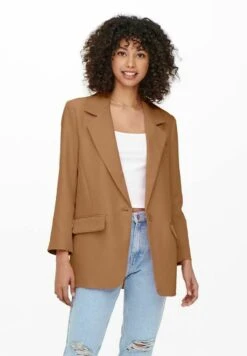 ONLY Onllana Blazer - Halflange Jas - Tobacco Brown
