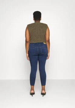 ONLY CARMAKOMA Caranna Ankdark - Jeans Skinny Fit - Dark Blue Denim -ONLY Winkel 7894f965a041436e8167ced1eec15b10