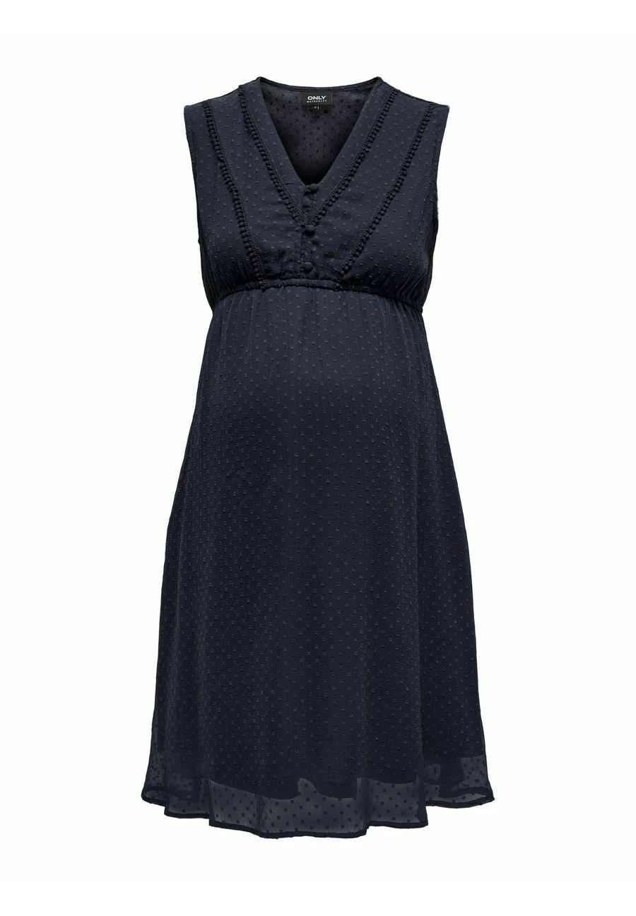 ONLY MATERNITY Maternity Mama Gepunktet - Jurk - Night Sky 8 ONLY MATERNITY Maternity Mama Gepunktet - Jurk - Night Sky - Afbeelding 6