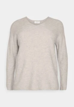 Onccamilla V-Neck- Trui - Pumice Stone Melange -ONLY Winkel 7ea9c5cd23e242ef97a768cdda166397