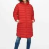 ONLY Melody Oversize - Winterjas - Poppy Red