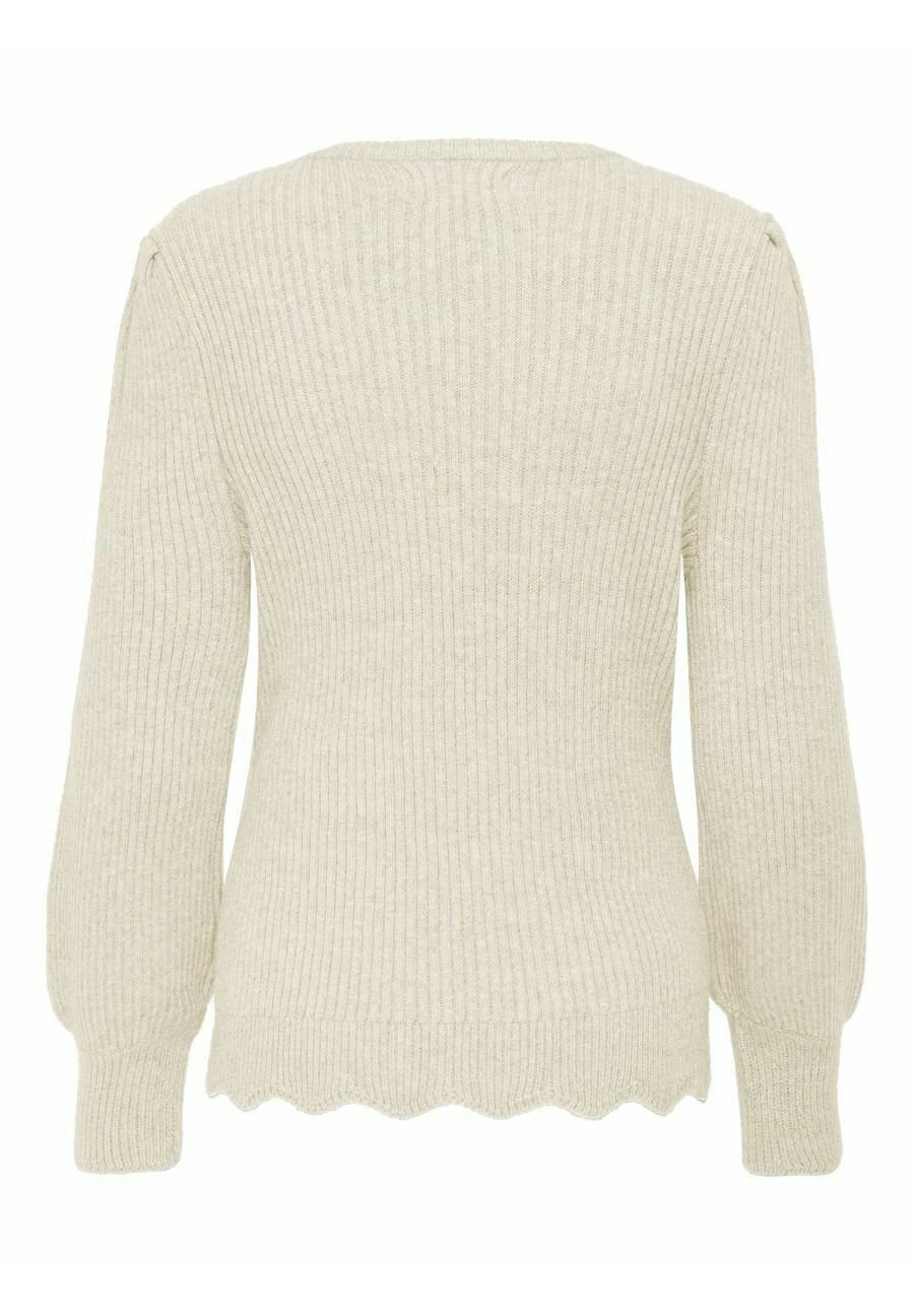 ONLY Einfarbiger - Trui - Whitecap Gray 9 ONLY Einfarbiger - Trui - Whitecap Gray - Afbeelding 7