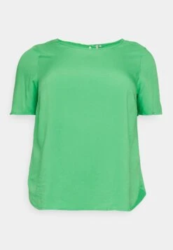 ONLY CARMAKOMA Carnova Lolli Life SsSolid - Blouse - Kelly Green -ONLY Winkel 8b6a0687b31d43a29d3e51bfdf089555