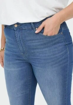 ONLY CARMAKOMA Curvy Carflake High Waist - Jeans Skinny Fit - Medium Blue Denim 12 ONLY CARMAKOMA Curvy Carflake High Waist - Jeans Skinny Fit - Medium Blue Denim -ONLY Winkel 8d28dfeef90846f3bc102af00e4d590f