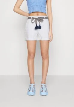 ONLY Onlgeorgia Belt - Shorts - Bright White/Dress Blues/Oatmeal
