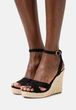 ONLY Shoes Onlamelia Life Wedge- Sandalen Met Plateauzool - Black