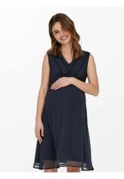 ONLY MATERNITY Maternity Mama Gepunktet - Jurk - Night Sky