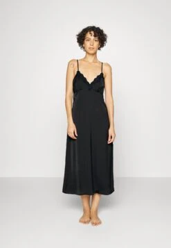 ONLY Onlghita Nightgown - Nachtjapon - Black