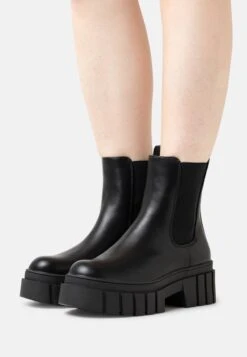ONLY Shoes Onlbaiza Chunky Boot - Enkellaarsjes Met Plateauzool - Black