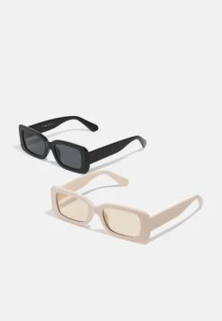 Only & Sons Onssunglass Unisex 2 Pack - Zonnebril - Black/Beige