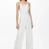 ONLY Neckholder - Jumpsuit - White -ONLY Winkel 95888eccd97348fa8622fe8ee52aa7e1