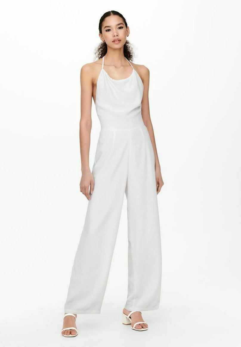 ONLY Neckholder - Jumpsuit - White 3 ONLY Neckholder - Jumpsuit - White