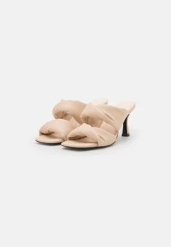 ONLY Shoes Onlalyssa Twisted - Muiltjes Met Hak - Beige -ONLY Winkel 95e7b49807d34a7daa8d0fba7b5273e0