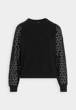 ONLY Onldonna Mix O-Neck - Sweater - Black