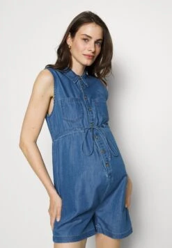 ONLY MATERNITY Olmmilen Playsuit- Jumpsuit - Medium Blue Denim -ONLY Winkel 9726bdf618974bb3b46d9b3a1f5597a9