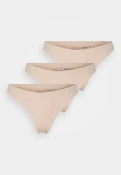 ONLY Onltracy Bonded Thong 3 Pack - String - Rugby Tan -ONLY Winkel 9c3c4e9c66254a2981db1d8ec2a14ae4