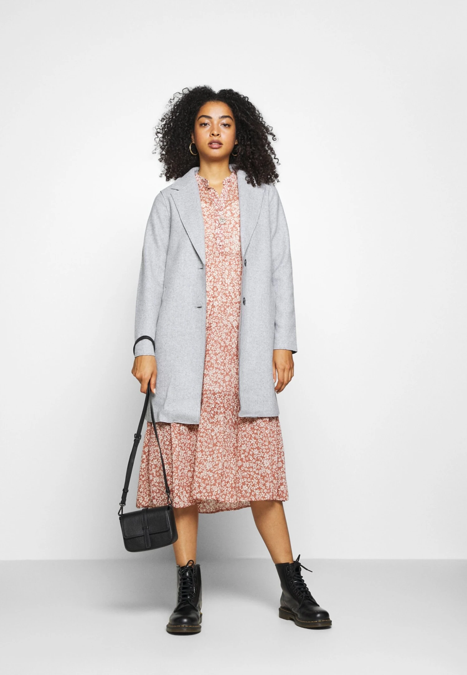 ONLY Otw Noos - Mantel - Light Grey 4 ONLY Otw Noos - Mantel - Light Grey - Afbeelding 2