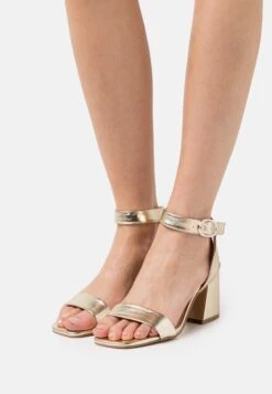 ONLY Shoes Onlhula Oval Buckle Heeled- Sandalen - Gold
