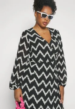 Onczandella Wrap Dress - Jurk - Black -ONLY Winkel a2ce44bef3d84f67aefffc0e1f3103dc