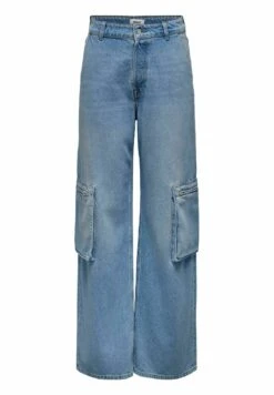ONLY Hope Ex Hw Wide- Relaxed Fit Jeans - Light Medium Blue Denim