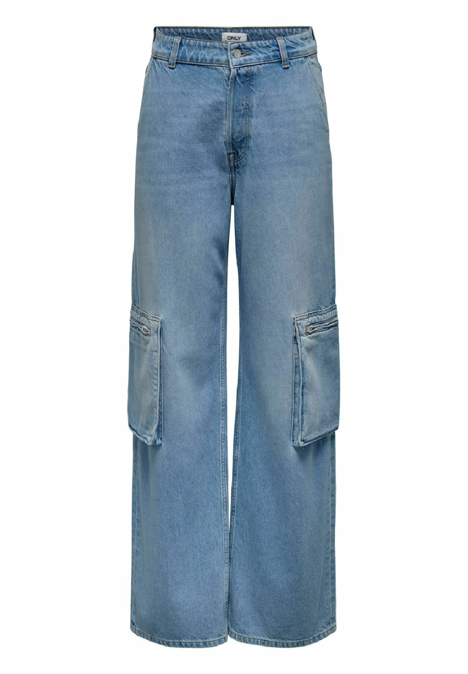 ONLY Hope Ex Hw Wide- Relaxed Fit Jeans - Light Medium Blue Denim 3 ONLY Hope Ex Hw Wide- Relaxed Fit Jeans - Light Medium Blue Denim