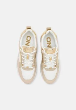 ONLY Shoes Onlsassy - Sneakers Laag - Beige/White -ONLY Winkel a35622b371fb487e83bc080dab9795ec