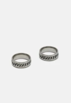 Only & Sons Onsconner 2 Pack - Ring - Silver-Coloured