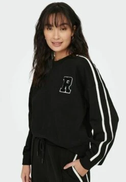 ONLY Gestreiftes - Sweater - Black