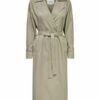 ONLY Trenchcoat - Crockery -ONLY Winkel a9095aae1d51492288f9d872b0e02afb