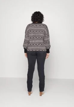 ONLY CARMAKOMA Carhiris Pushup - Straight Leg Jeans - Black -ONLY Winkel a99012fdb6394be48768931db300310f