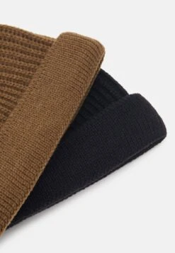 Only & Sons Onsshort Beanie 2 Pack - Muts - Black/Camel -ONLY Winkel a9ef1a5f92254fdcb5ef3768db59b0dc