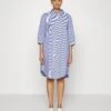 ONLY CARMAKOMA Carviggis - Blousejurk - Dazzling Blue/White -ONLY Winkel ab45101ef65f470c8b2204b45a727fd5