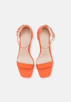 ONLY Shoes Onlaubrey - Sandalen Met Hoge Hak - Orange -ONLY Winkel ac2159c687e0427a92df45fa6a1cd97b
