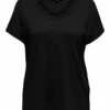 ONLY CARMAKOMA V-Ausschnitt - T-Shirt Basic - Black -ONLY Winkel ac2f334310ab42e59dc8a00e6d17007e