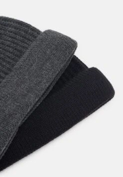 Only & Sons Onsshort Beanie 2 Pack - Muts - Black/Dark Grey Melange -ONLY Winkel ad56ccab393e4279b3bd6a55fadd1538