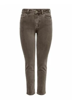 ONLY Emilyhw Ank Col Pnt - Slim Fit Jeans - Coffee Quartz