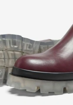 ONLY Shoes Chunky - Korte Laarzen - Burgundy -ONLY Winkel b09336b2631446b4a348de0f212c52ab